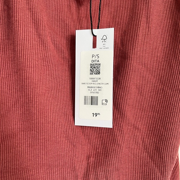 Dynamite Ribbed Tank Top - Picture 2 of 3